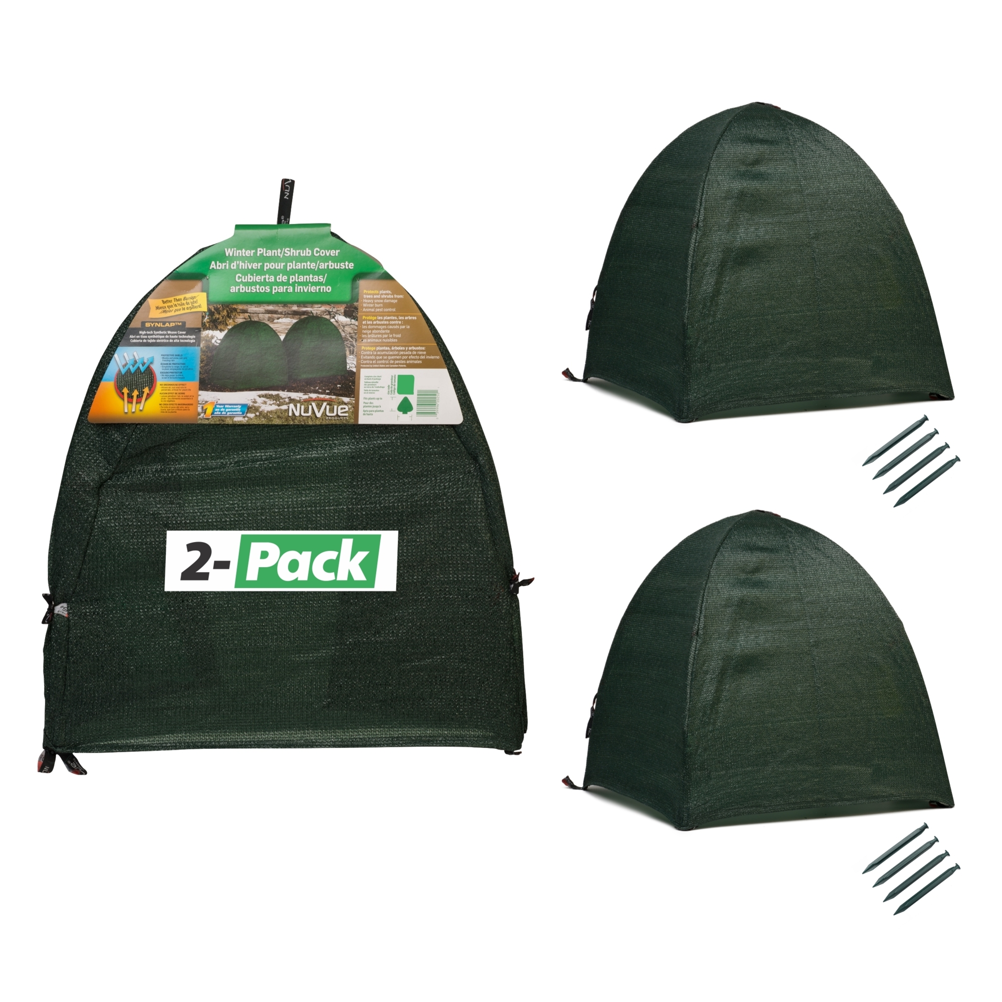 NuVue, 28in.x 30in. Winter Covers, 2-Pack, Model# 22252